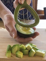 kitchen avocado slicer shea corer butter fruit peeler cutter for plastic knife kitchen vegetable tools kitchen gadgets