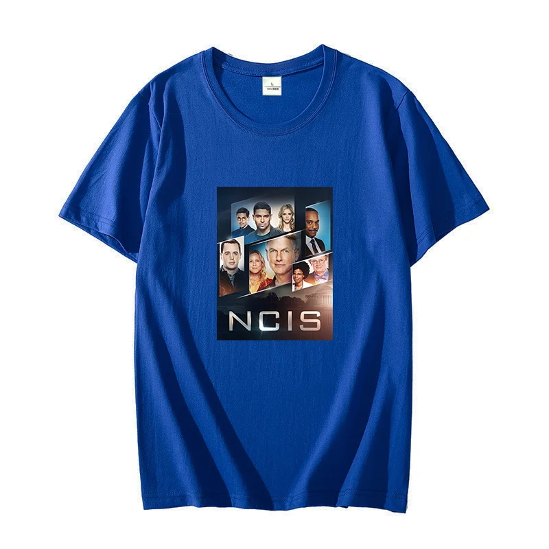 Винтажные Футболки с графическим принтом Ncis футболка оверсайз унисекс топы в