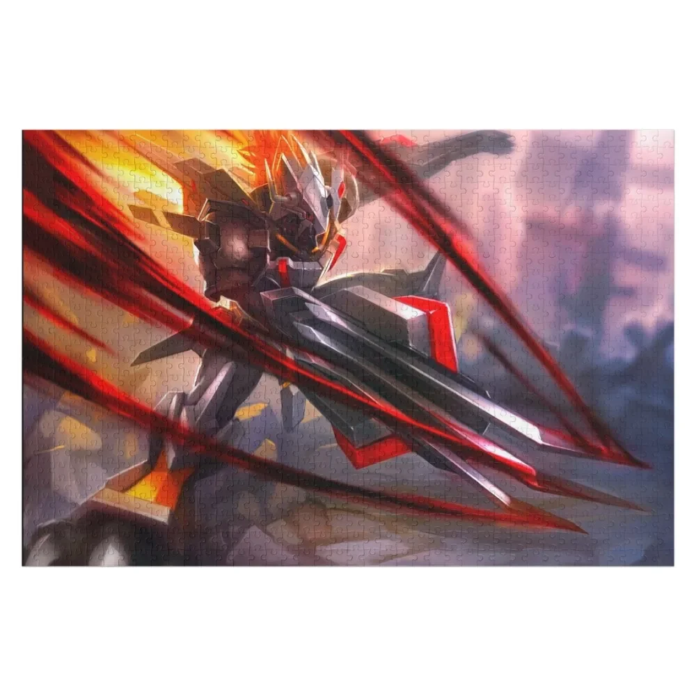 BlackWarGreymon Attack-реалистичная художественная головоломка персонализированная для