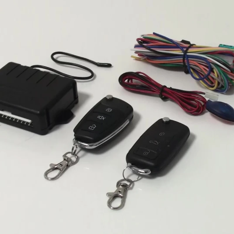 Keyless Entry System Door Lock Universal DC12V Keyless Car Entry System with Remote Control