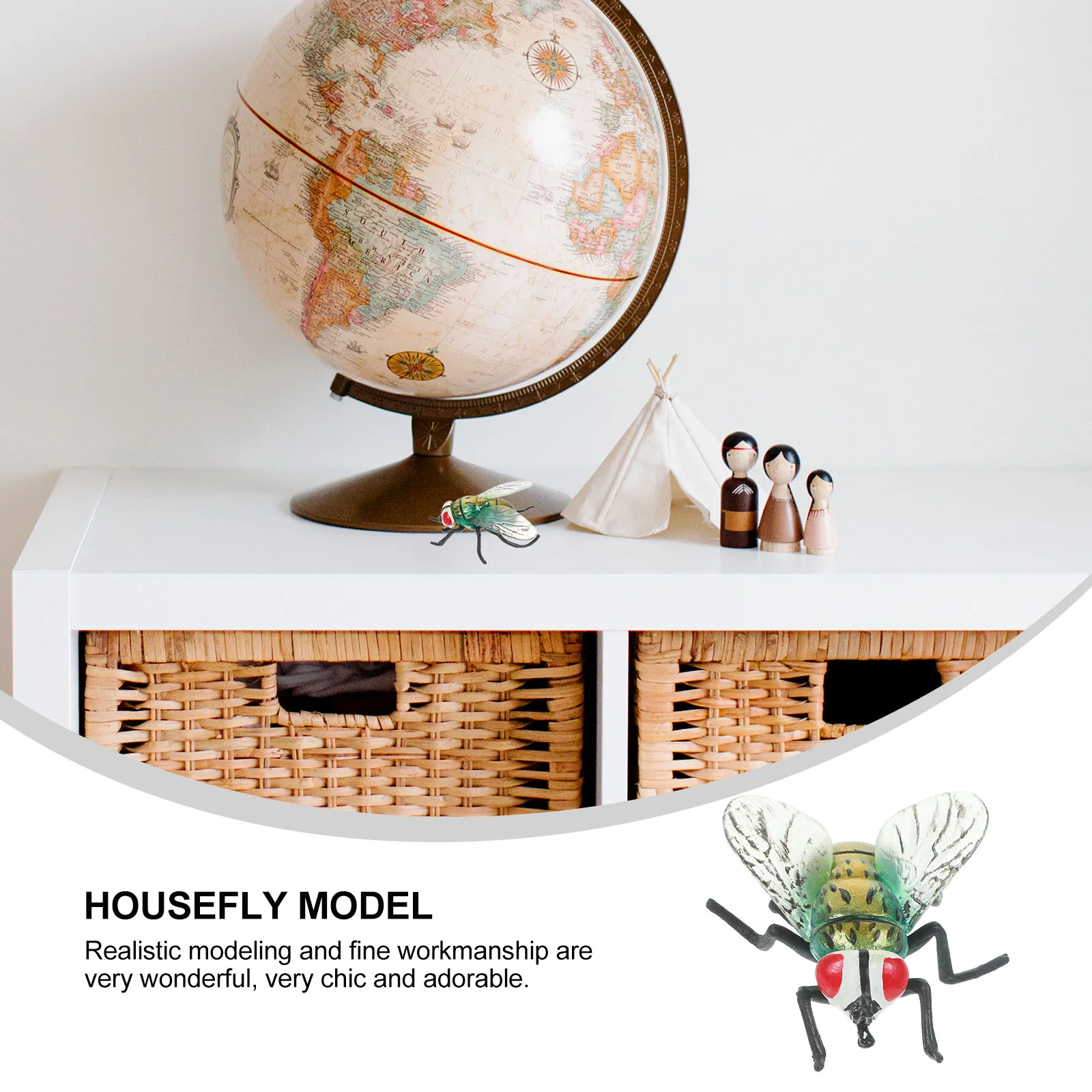 Игрушка-рыба-фугу имитация страшных насекомых поддельная реалистичная