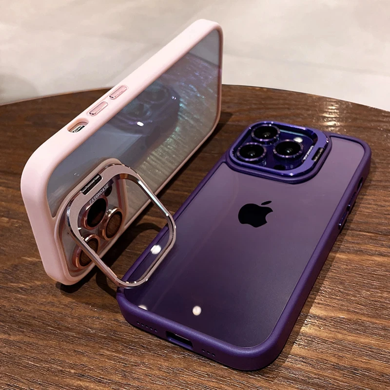 Новый роскошный металлический держатель для объектива камеры Чехол-подставка