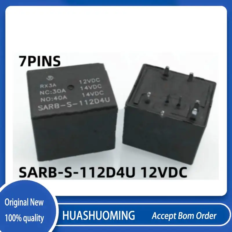 

NEW 5-10PCS/LoT SARB-S-112D4U 12VDC SARB S 112D4U 12V 7PINS 40A 12VDC 12VDC