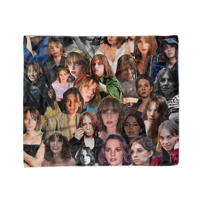 

Одеяло для домашних животных с коллажем для фотографий Aertemisi Maya Hawke для маленьких, средних и больших собак, кошек, щенков, котят, диван-кроват...