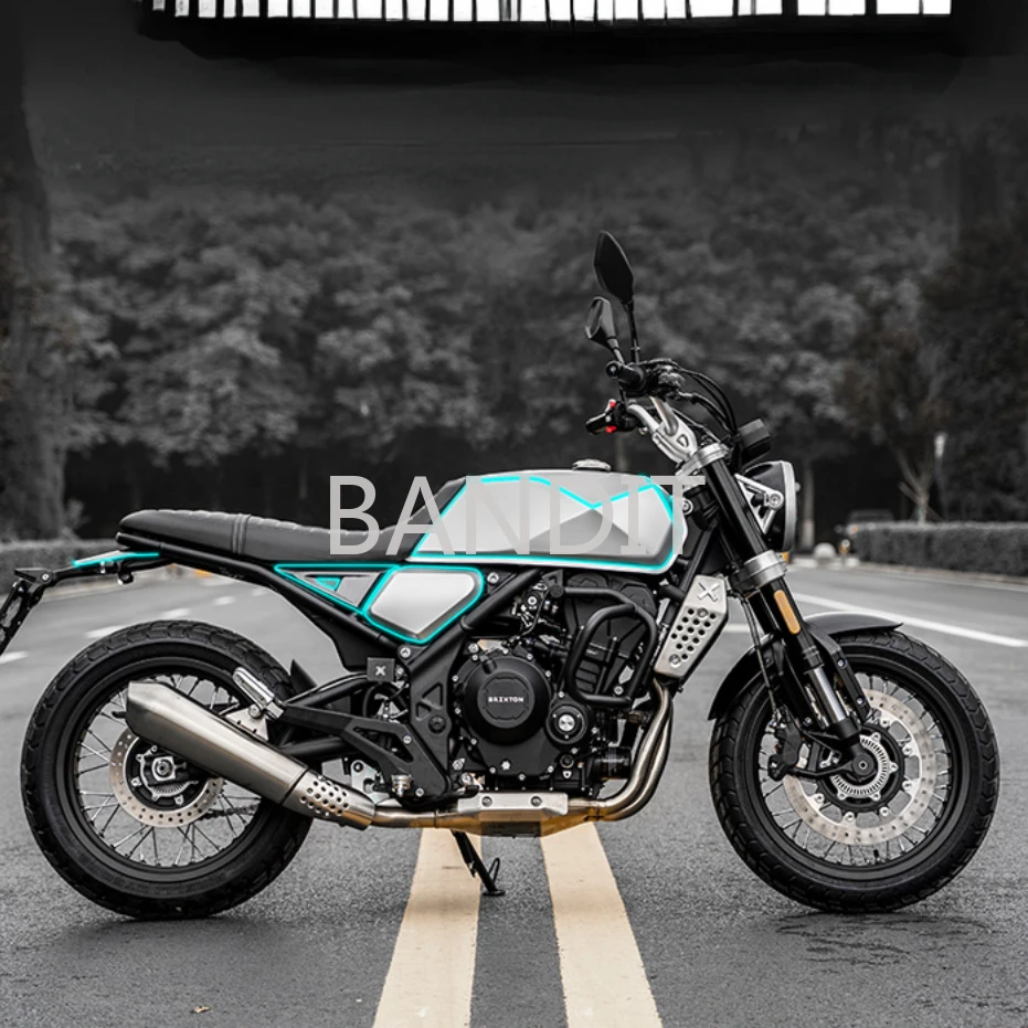 

Sticker Carbon Fiber Protective Film Invisible Car Clothing Block Car Sticker Waterproof FOR Brixton Crossfire 500 X 500X