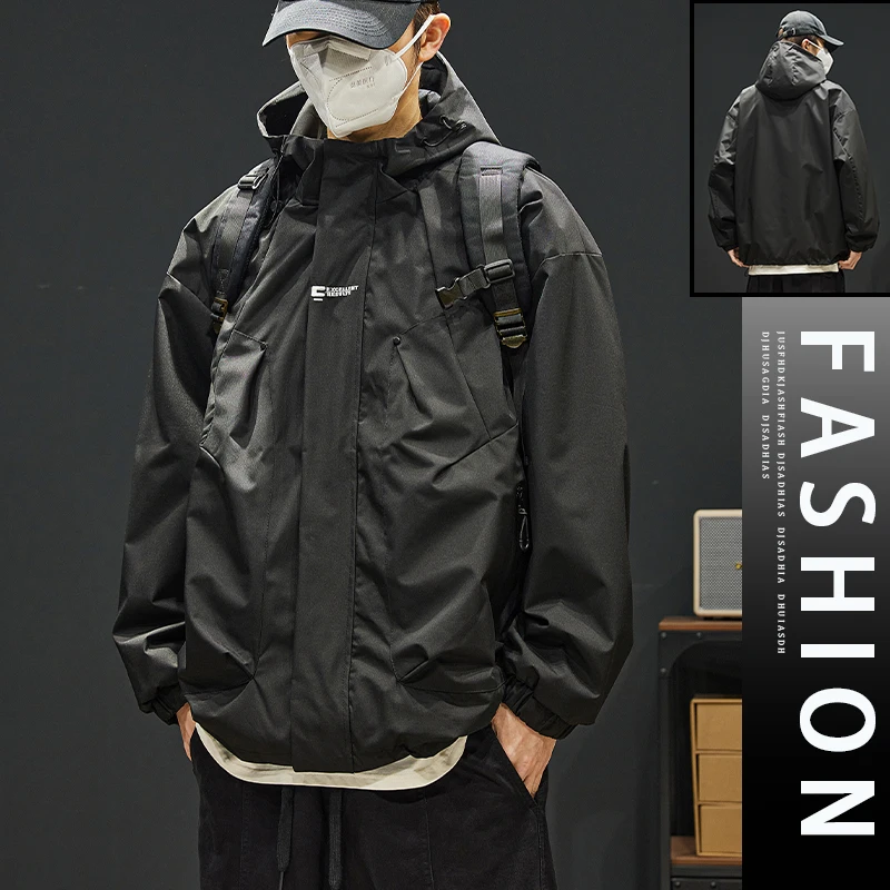 Romon 2024 весенне-осенняя новая куртка мужская модная брендовая повседневная одежда