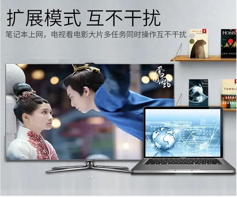 Кабель-адаптер HDMI-VGA выпуклая HD видео компьютерный преобразователь с аудио
