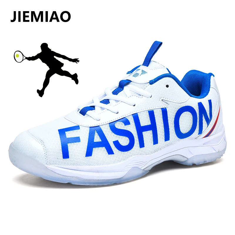 

JIEMIAO New Trend Style Men Women Tennis Shoes Athletic Sneakers for Men Professional Sport Badminton Tennis Trainers Shoes