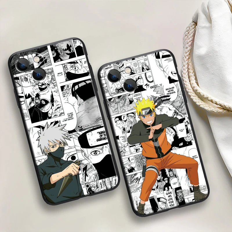 

Anime NARUTO Phone Cases For iPhone 11 Pro 12 13 MAX 6 6S 7 8 Plus XS 12 13 Mini X XR SE 2020 New Silicone Back Cover Fanda