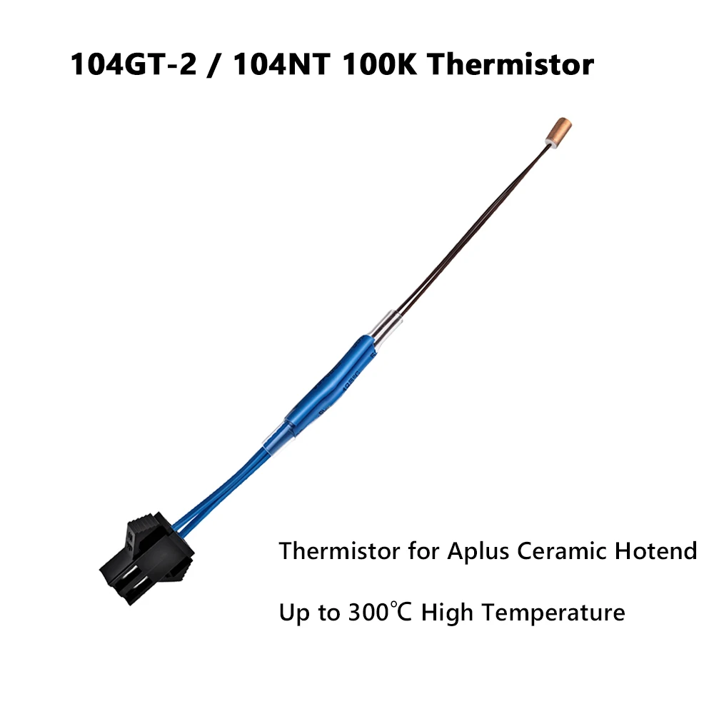 Фото Термистор APLUS Ceramic Hotend 104GT-2 104NT NTC Serson - Точный контроль температуры для сопла 3D-принтера №1