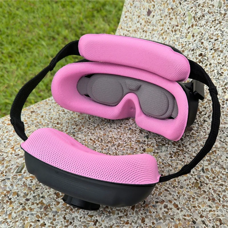 Фото Для DJI Goggles 3, крышка для лица, подушка для головы, губка, пылезащитная сменная маска, защитная крышка для глаз, Avata 2, аксессуары для дронов №1