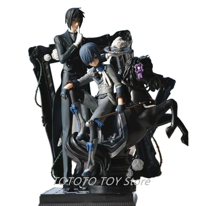 

ARTFX+ Anime Black Butler Book of Circus Kuroshitsuji Ciel Sebastian Michaelis PVC Action Figure Collectible Model Toy