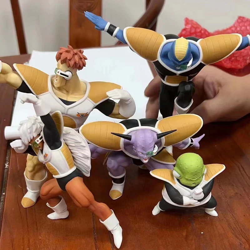 

Фигурка из аниме «Драконий жемчуг» Ginyu Force, фигурки Jeice Ginyu Guldo Recoom Burter, фигурки из ПВХ, коллекционные украшения, подарочные модели, игрушки