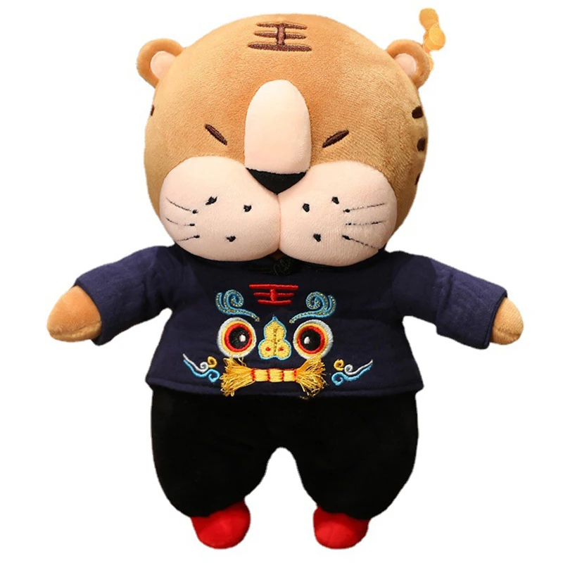 

Adorable Stuffed Tiger Shape Toy Soft Stuffed Doll Home Office Decoration 3D Home Office Decoration AN88