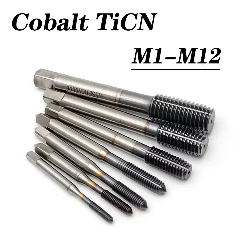 

M1-M12 Cobalt Screw Thread Tap Drill Bit Forming Flute Metric TICN Coated Extrusion Tap Machine Tool For Stainless Steel Metal