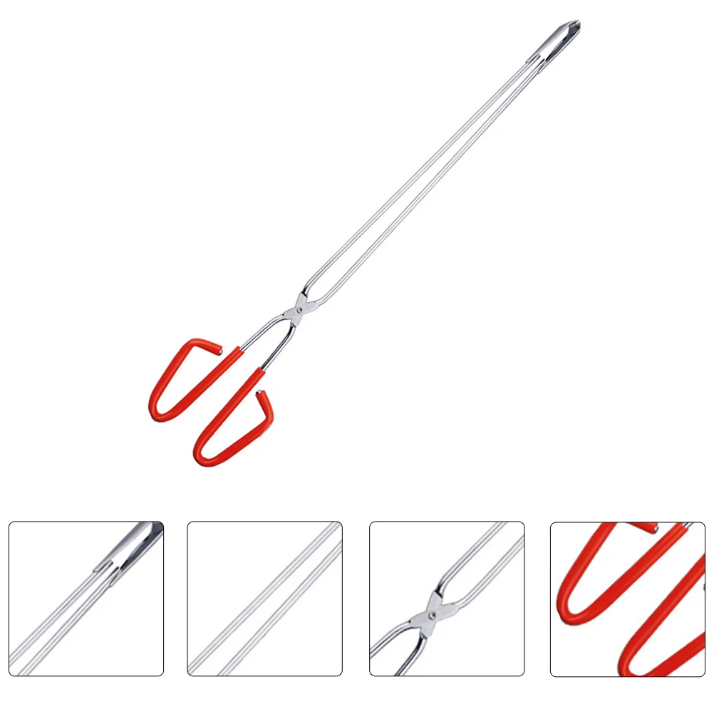 

Grabber Tongs Tong Tool Trash Garbage Picker Scissor Reacherpick Litterclip Firewoodwaste Fireplace Gripper Log Claw Charcoal