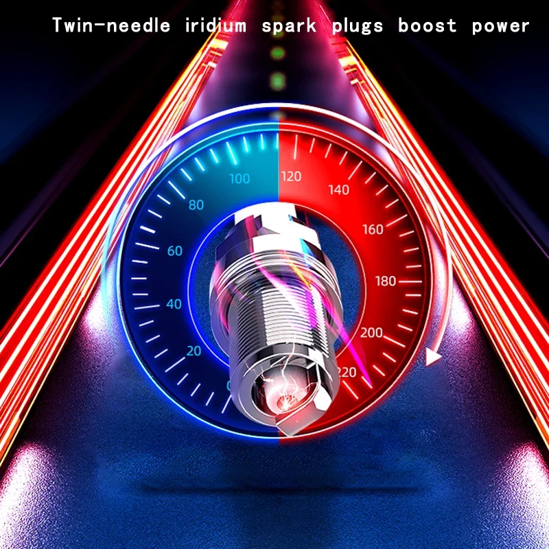 4 шт./кор. IKH16TT 4703 Dual Iridium TT Spark Plug подходит для PEUGEOT 1007 107 206 207 307 308 406 407 607 806 807 TU5JP4 EW10J4