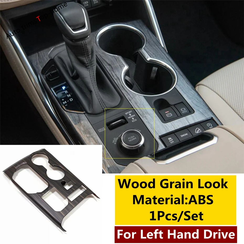 

Центральная консоль, коробка переключения передач, панель, декоративная рамка, накладка для Toyota Highlander/Kluger 2020 2021-2025, автомобильные аксессуары