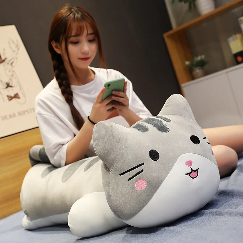 40 / 60 см симпатичная кошачья зад плюшевая игрушка Кавай кукла животное заполнение