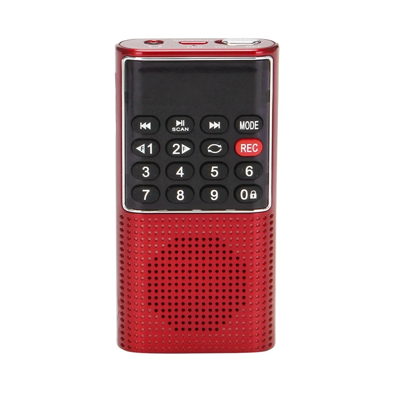 

L-328 мини портативный карманный FM Автосканер радио музыка аудио mp3-плеер уличный маленький динамик с диктофоном