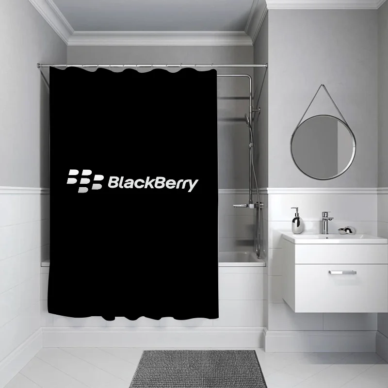 Занавеска Для Душа Blackberrys Водостойкая Складная Тканевая Занавеска-перегородка