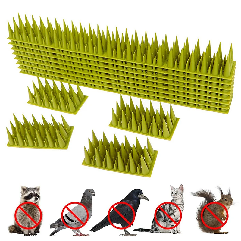 

1Pcs Repellent Practical Deterrent Anti-theft Fencing Garden Fence Wall Spikes Cat Anti Bird Thorn Intruder Protection Security