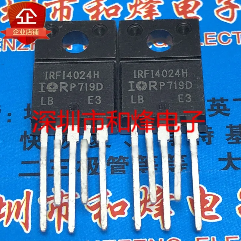 5pcs 100% orginal new IRFI4024H TO-220F-5 55V 11A