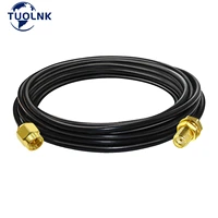 sma extension cable rg58 30cm 50cm 1m 2m 3m 4m 5m sma male to sma female coaxial cable low loss rf coax assembly cable