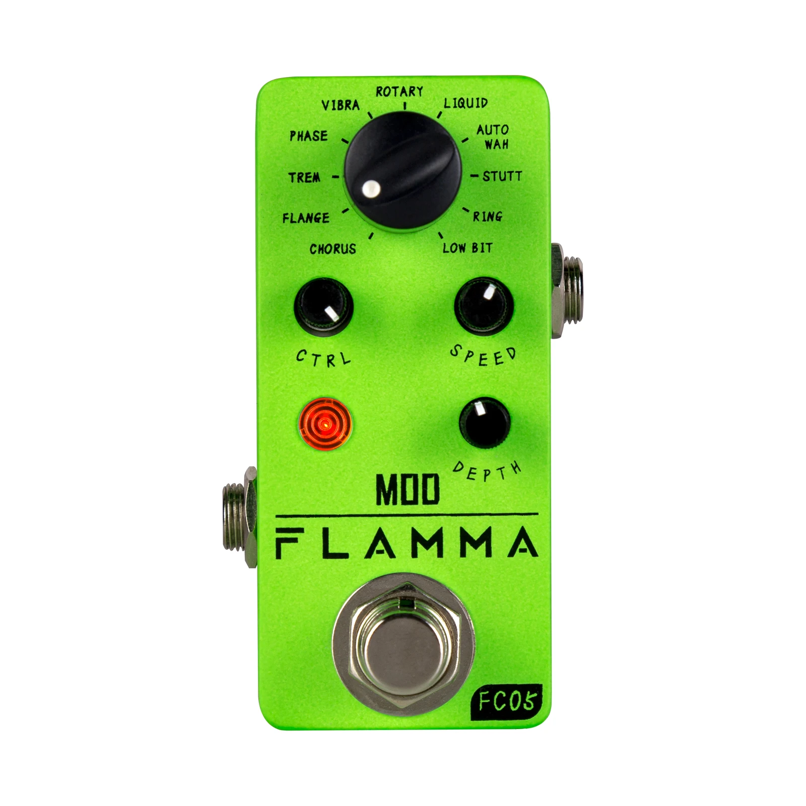 

FLAMMA FC05 Modulation Multi Effects Guitar Pedal Mod 11 Modes Chorus Flanger Phaser Tremolo Auto Wah Guitar Effect Pedal Part