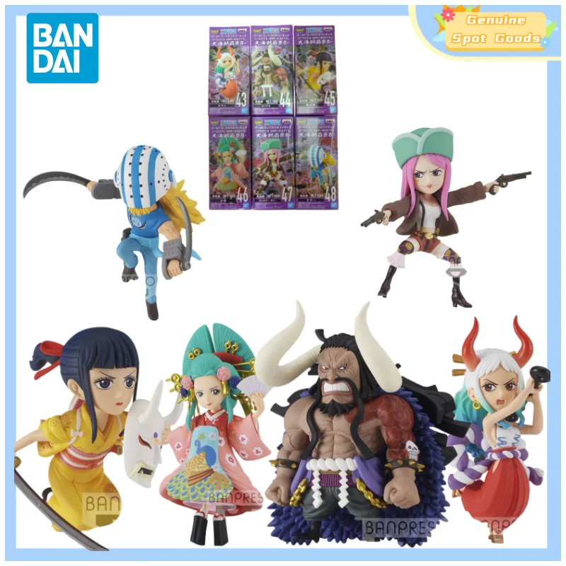 Фигурки героев аниме Bandai ONE PIECE WCF WT100 VOL8 Kaidou Yamato Killer, фигурки, подарок для игрушек, хобби для детей