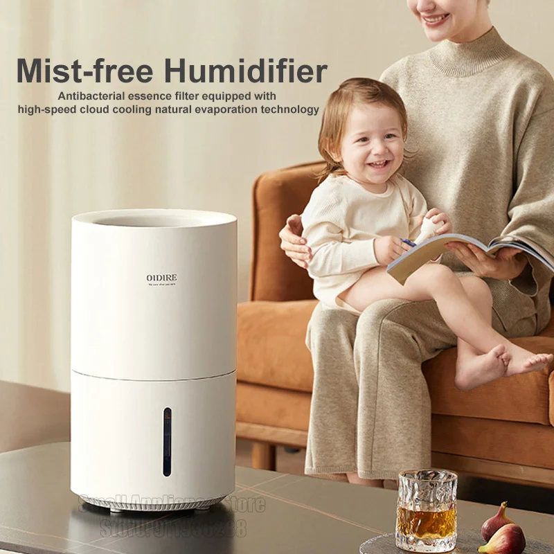 Увлажнитель воздуха oiподающий без тумана 250 мл/ч для дома 4 л освежитель