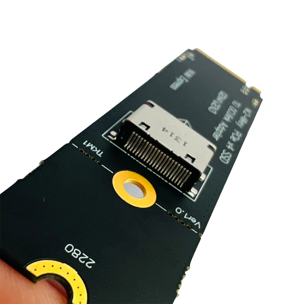 M.2-M ключ PCIe x4 SSD в U.2 OCUlink SFF-8612 адаптер карта Gen4/Gen3 для 2 5 дюймов NVME U.2(SFF 8639)SSD PCI-E NGFF Riser