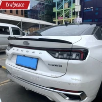 for new ford mondeo spoiler accessories 2022 high quality abs material primer color car tail wing trim rear trunk lid spoiler