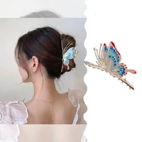 fashion 2pcslot large hair claw clips for woman large shark clipsstrong hold jaw clip wlhw053
