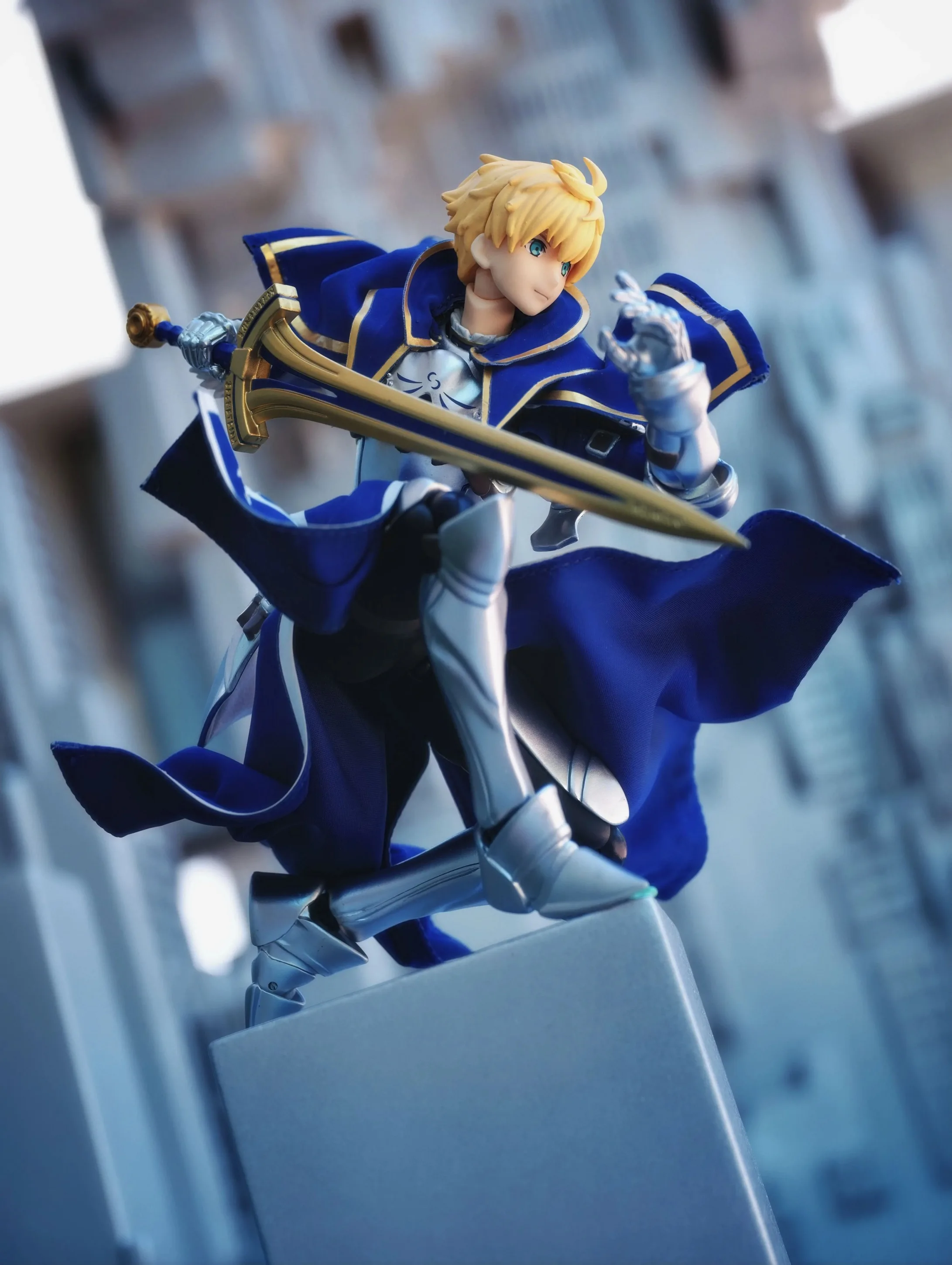 Фигурка Figma Fate Arthur Pendragon Saber: юбка, плащ, одежда для аниме-фигурок, модель, игрушка, аксессуары, со встроенной проволочной каркасной поддержкой (art.: 3920daaa87b45) - 3920daaa87b45