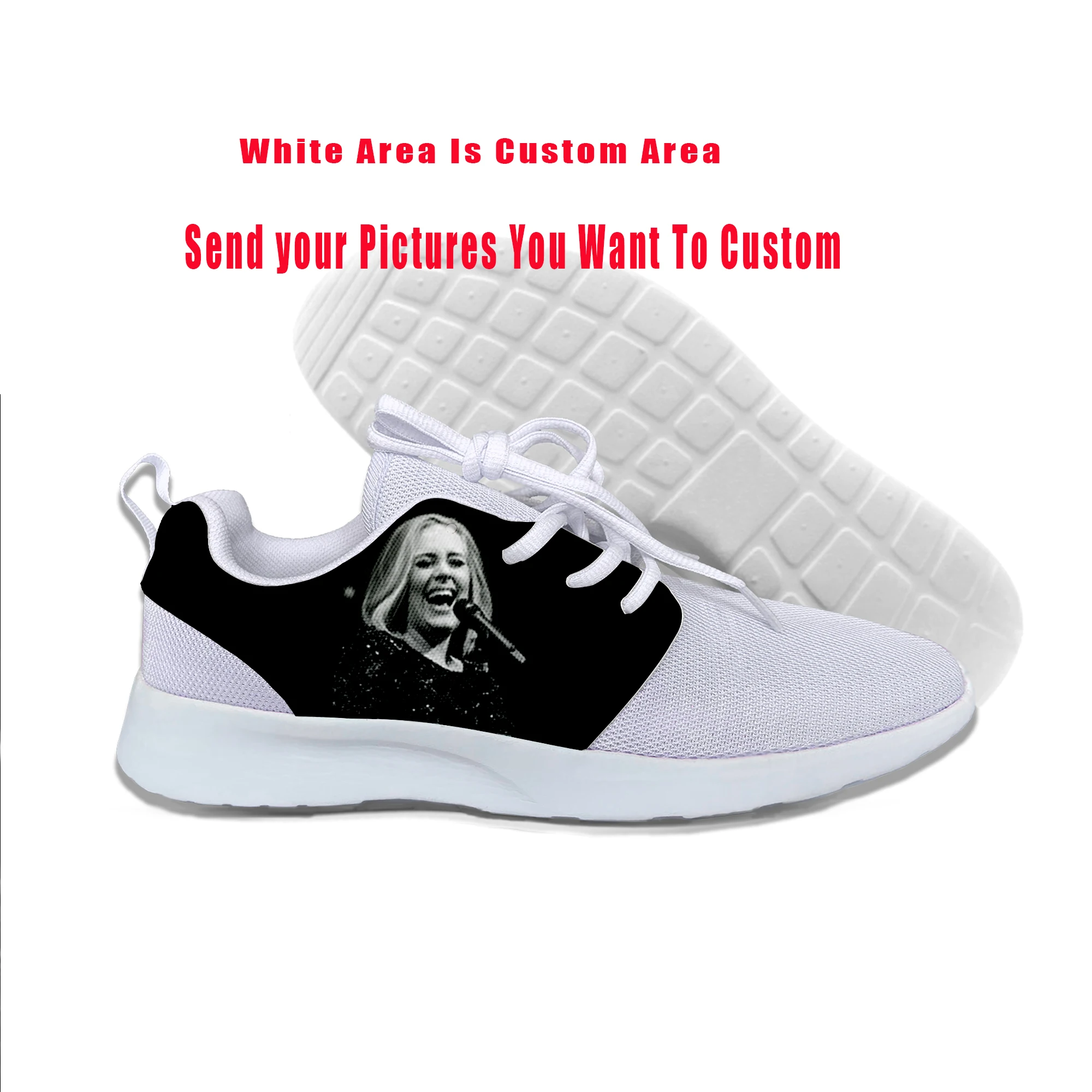 

Hot Cool Fashion High Quality Summer Sneakers Handiness Casual Shoes Men Women Pop Adele Adkins Sports Shoes Mesh Running Shoes