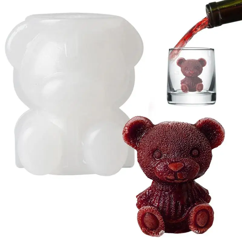 3D Silicone Candle Mould Aromatherapy Gypsum Mold DIY Candle Making Mold Cake Baking Mold Candle Making Supplies