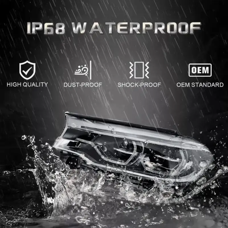 Полностью светодиодные адаптивные фары AFS в сборе для BMW 5 серии M5 F90 G30 G31 G38 530i 540i