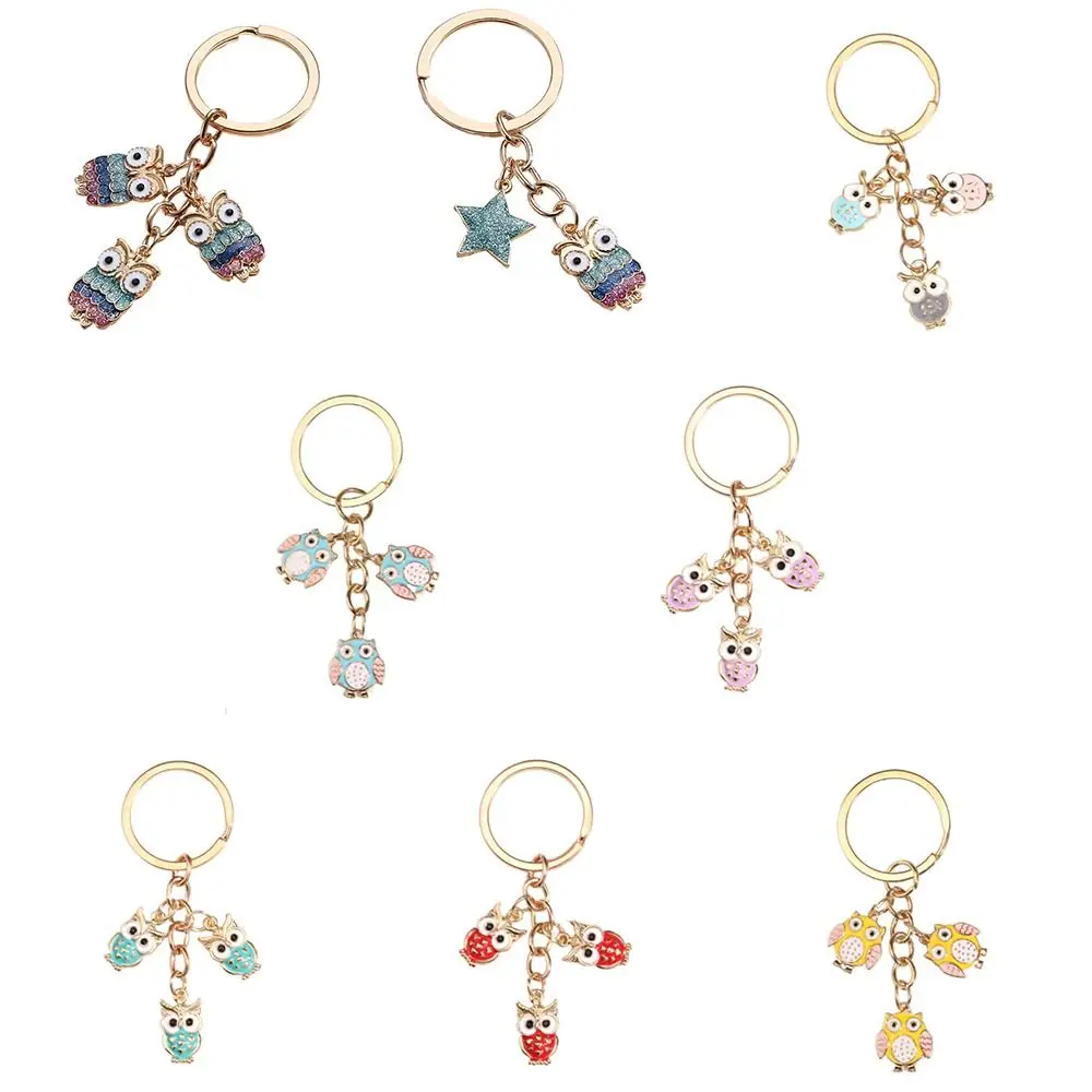 

2 шт., брелок для ключей в виде совы