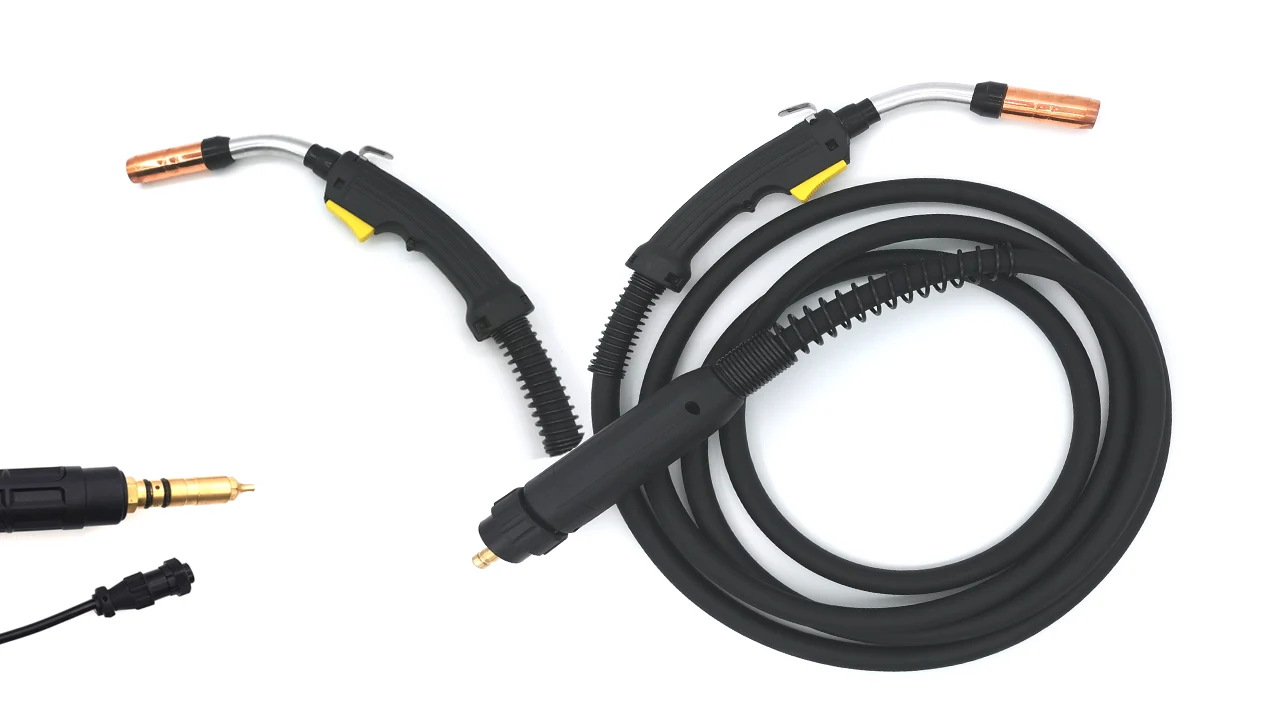 

400B 15ft/4.57M CO2 Gas Cooled Welding Torch Euro Connector Ber Welding Torch