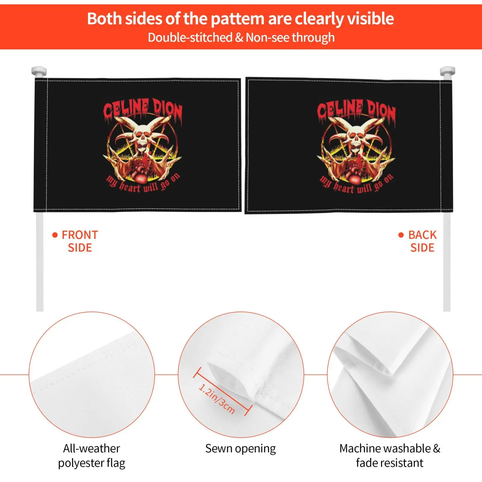 Постер для мужчин и женщин уличный декор в виде флага страны винтажный динаон |