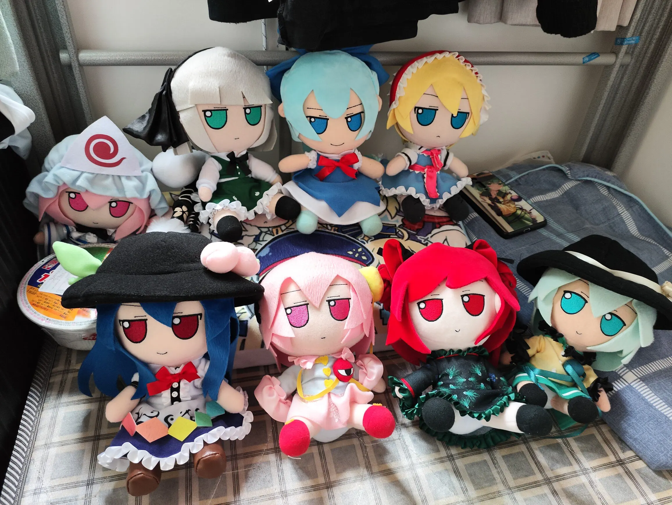 В наличии Высококачественная аниме плюшевая игрушка TouHou Project Fumo прекрасная кукла
