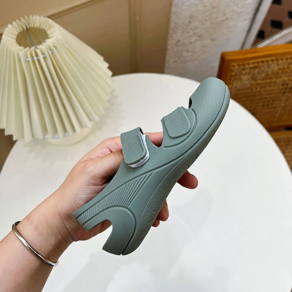 Летняя распродажа детская пляжная Повседневная дышащая обувь на плоской подошве