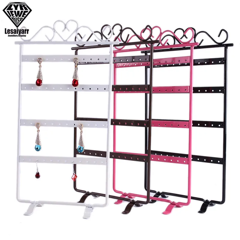 Подвесная стойка для серег с 48 отверстиями прочная устойчивая металлическая