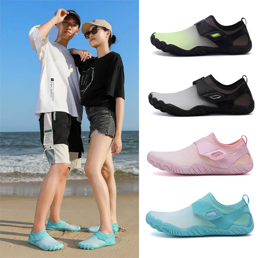 

Barefoot Upstream Water Shoes Quick Dry Diving Sneakers Breathable Swim Beach Aqua Shoes Wear-resistant Trekking Wading Shoes