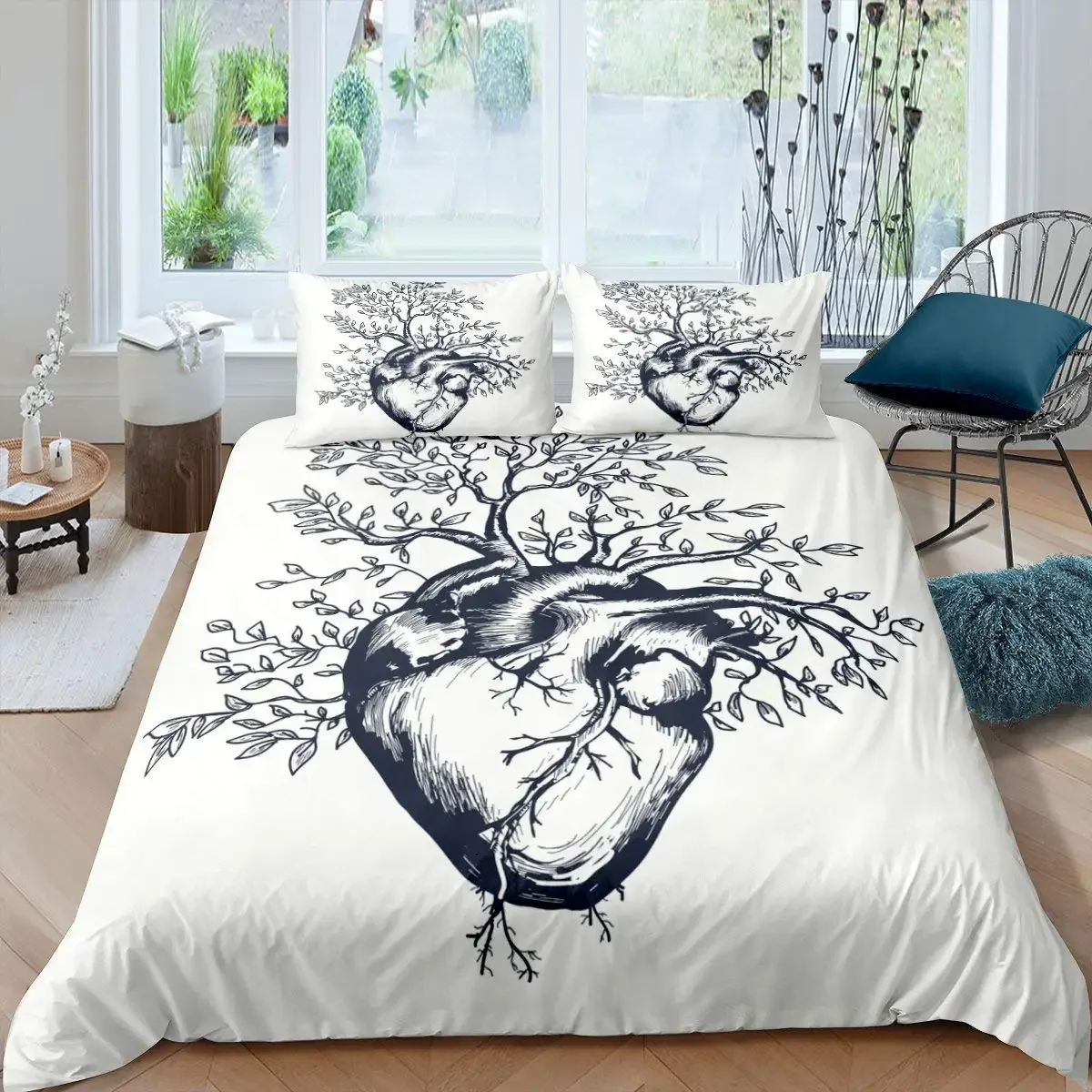 Комплект постельного белья с рисунком Древо жизни - Фото №1