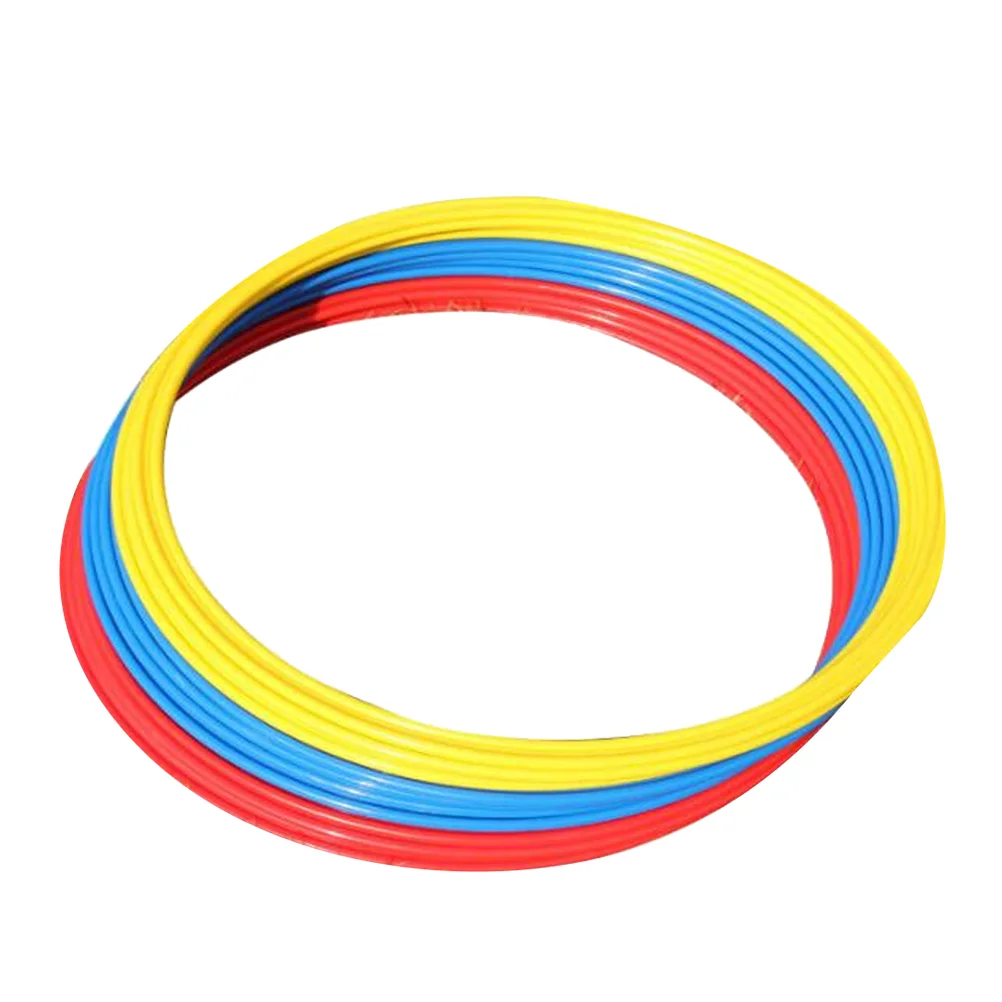 

6PCS Soccer Agility Rings ABS Sensitive Football Training Equipment Pace Lap Football Soccer Accessories