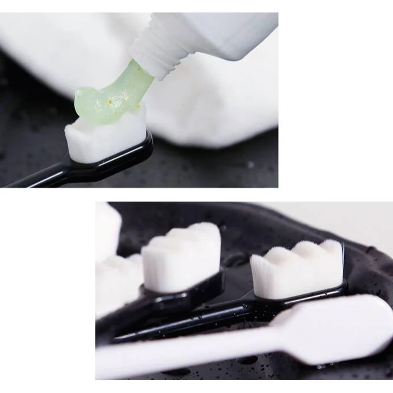 

1PC Ultra-fine Toothbrushes 10000 Bristles Soft Tooth Brush With Box Travel Outdoor Use Oral Cleaning Oral Care Tools