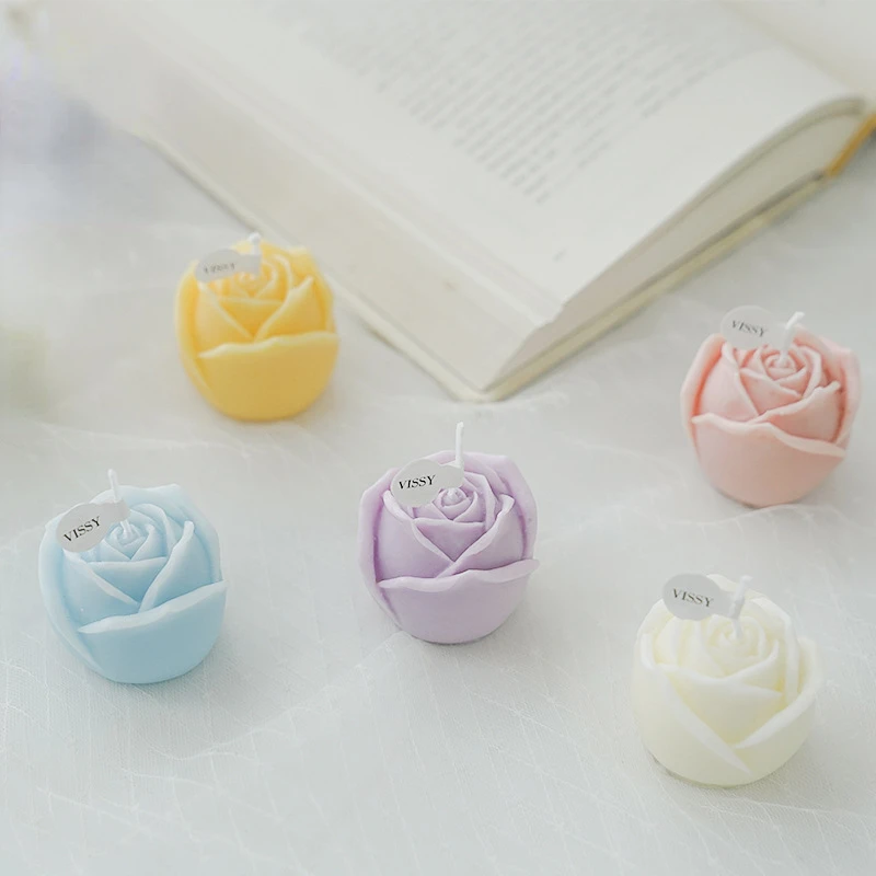

Rose Candle Romantic Gift Candle Simulation Rose Scented Candle Home Decoration