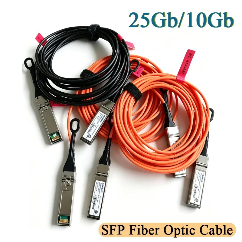 Оптоволоконный кабель 10Gb 25Gb SFP Multimode 850nm LC SFP+10G-AOC 5M для оптических коммутаторов MikroTikUbiquitiMellanox (art.: 3920dbbe8cf7c) - 3920dbbe8cf7c